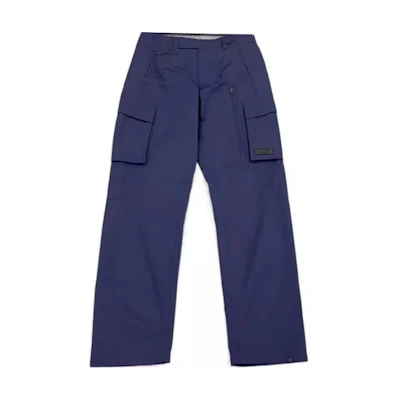 DIOR Blue Straight-Leg Casual Pants with Zipper Closure. 493C160A5834-C540