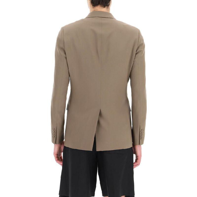 DIOR  Brown Double-Breasted Casual Jacket with Solid Collar. 023C241C4739-731 圖 4