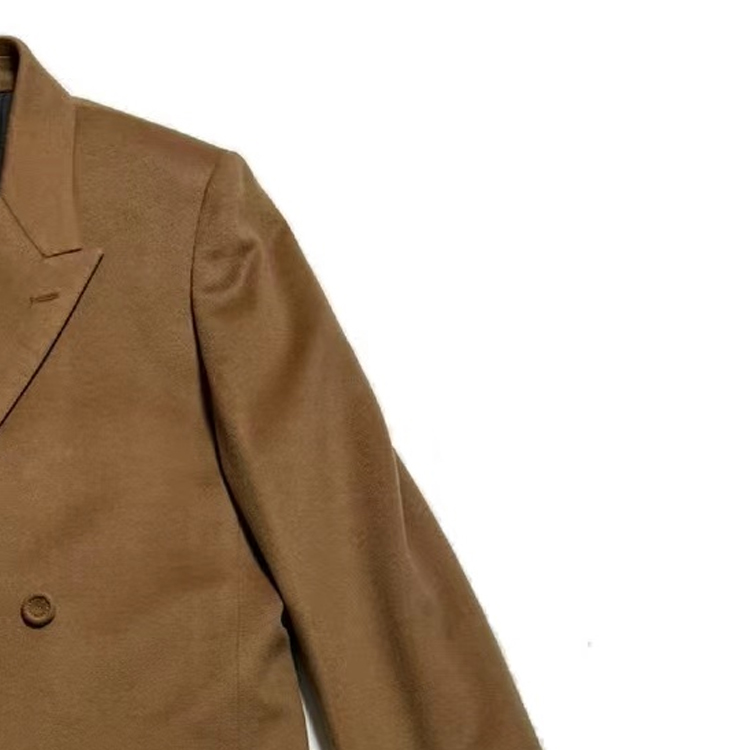 Purchase DIOR  Brown Double-Breasted Long Sleeve Coat. 013C302B3225-C120