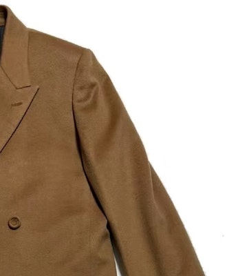 DIOR Brown Double-Breasted Long Sleeve Coat. 013C302B3225-C120 Purchase DIOR Brown Double-Breasted Long Sleeve Coat. 013C302B3225-C120