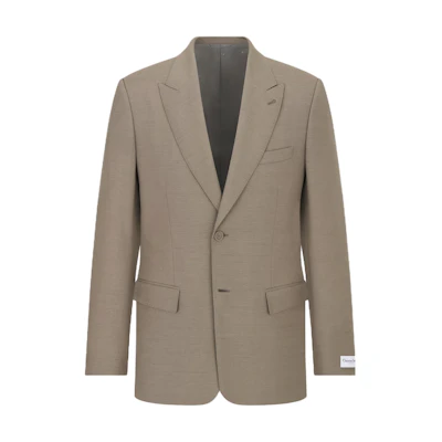 DIOR Brown Single-Breasted Blazer SS23 Collection. 393C201A5845-C140