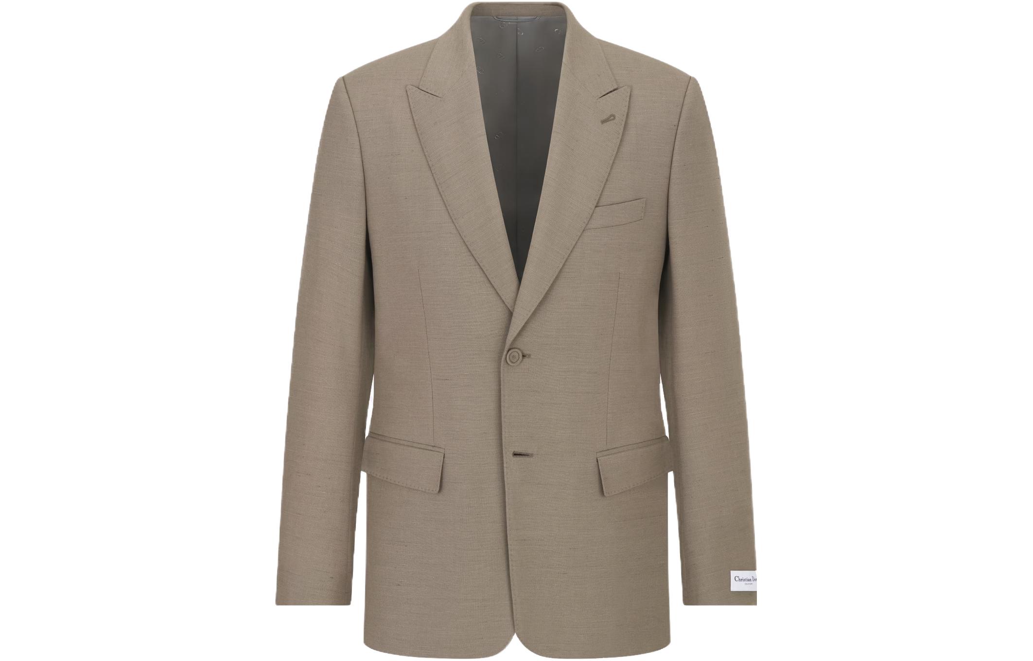 Order DIOR  Brown Single-Breasted Blazer SS23 Collection. 393C201A5845-C140