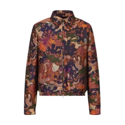 DIOR Camouflage Tech Jacquard Zip Jacket Multicolor. 143C402A5336-C682