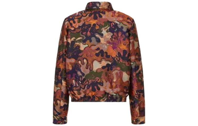 Lookbook DIOR Jaket Zip Teknik Kamuflaj Jacquard Pelbagai Warna. 143C402A5336-C682
