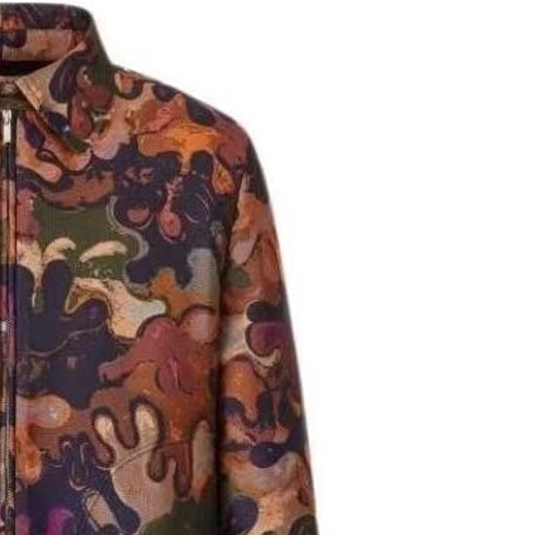 Cheap DIOR Jaket Zip Teknik Kamuflaj Jacquard Pelbagai Warna. 143C402A5336-C682