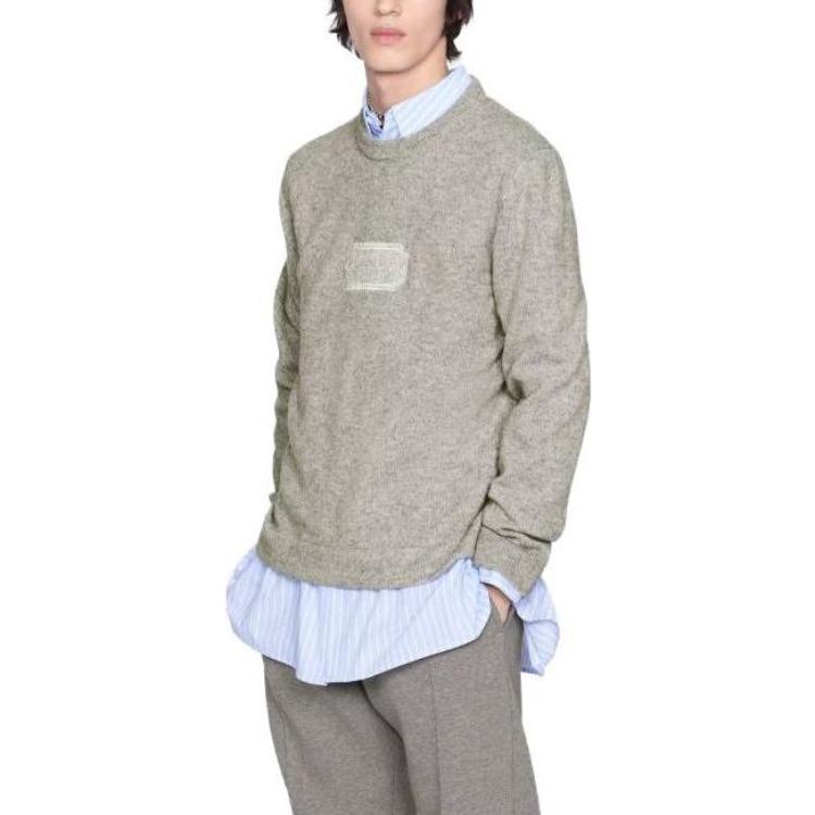 Shop DIOR  Cashmere Sweater with Embroidered Christian Dior Couture Logo. 243M645AT474-C880