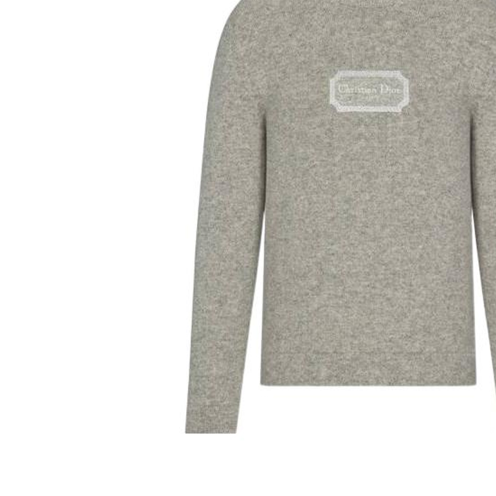 Sizing DIOR  Cashmere Sweater with Embroidered Christian Dior Couture Logo. 243M645AT474-C880