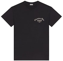 DIOR "Christian Atelier" Unisex Black Logo Tee 863J621I0533-C980 DIOR "Christian Atelier" Unisex Black Logo Tee 863J621I0533-C980