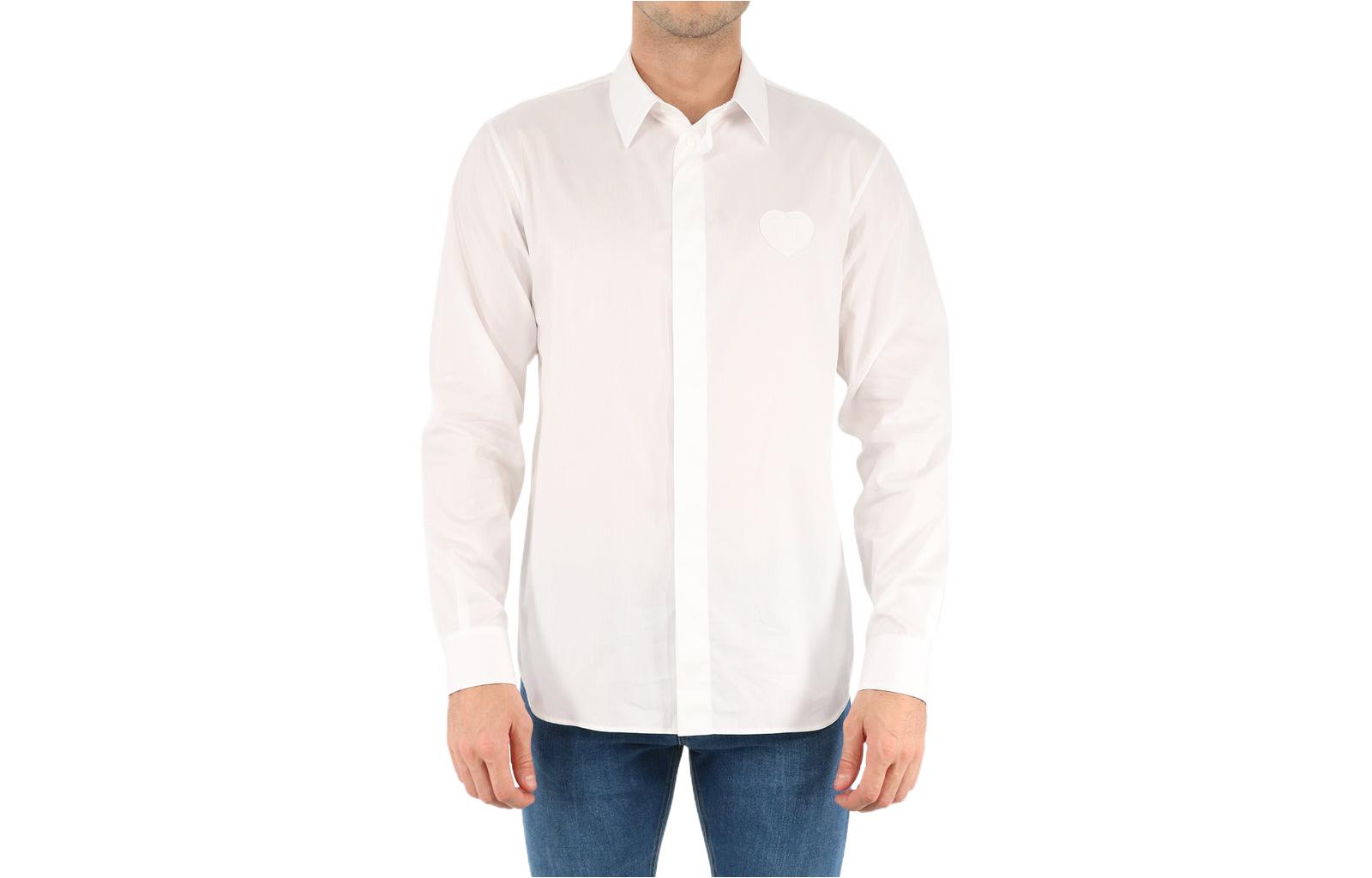 DIOR  Classic White Long Sleeve Collared Shirt 213C513C1581-080 圖 2