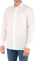 Shop DIOR 經典白色長袖襯衫 213C513C1581-080