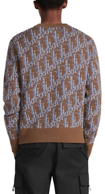 DIOR 刺绣字母宽松款长袖圆领毛衣 193M638AT662-C187 4