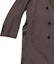 Sizing DIOR Dark Brown Double-Breasted Coat with Strap Detail. 943C324B4663-C483