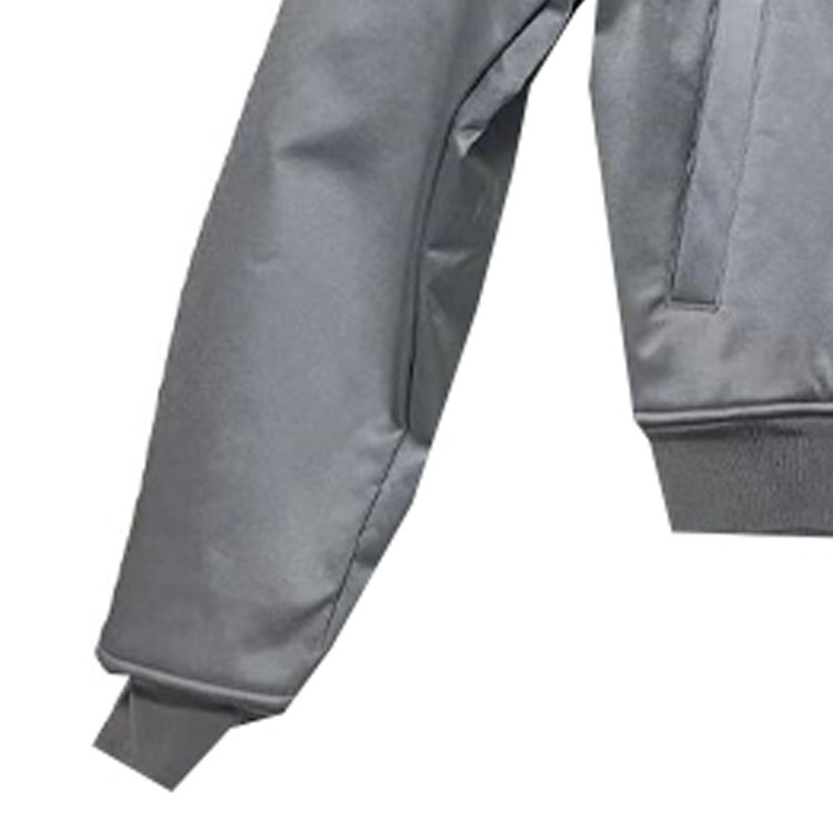 Sizing DIOR Jaket Kerah Glossy Embossed - Abu-Abu 023J250A4826-C885