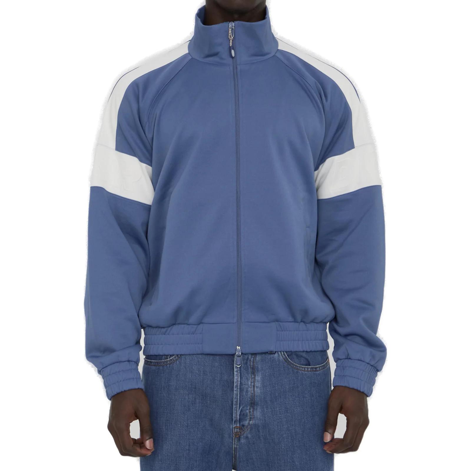 DIOR  Fitted High-neck Zip Jacket Blue 483J432A0776-C580