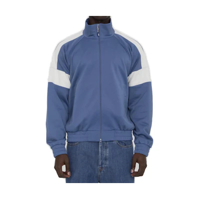 DIOR Fitted High-neck Zip Jacket Blue 483J432A0776-C580