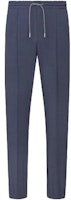 DIOR FW22 Solid Color Straight-Leg Casual Pants - Blue. 113C112A5887-C520 DIOR FW22 Solid Color Straight-Leg Casual Pants - Blue. 113C112A5887-C520