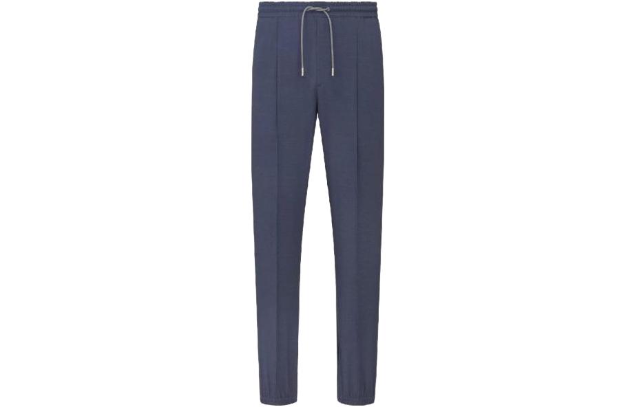 Order DIOR FW22 純色直筒休閒長褲 - 藍色. 113C112A5887-C520