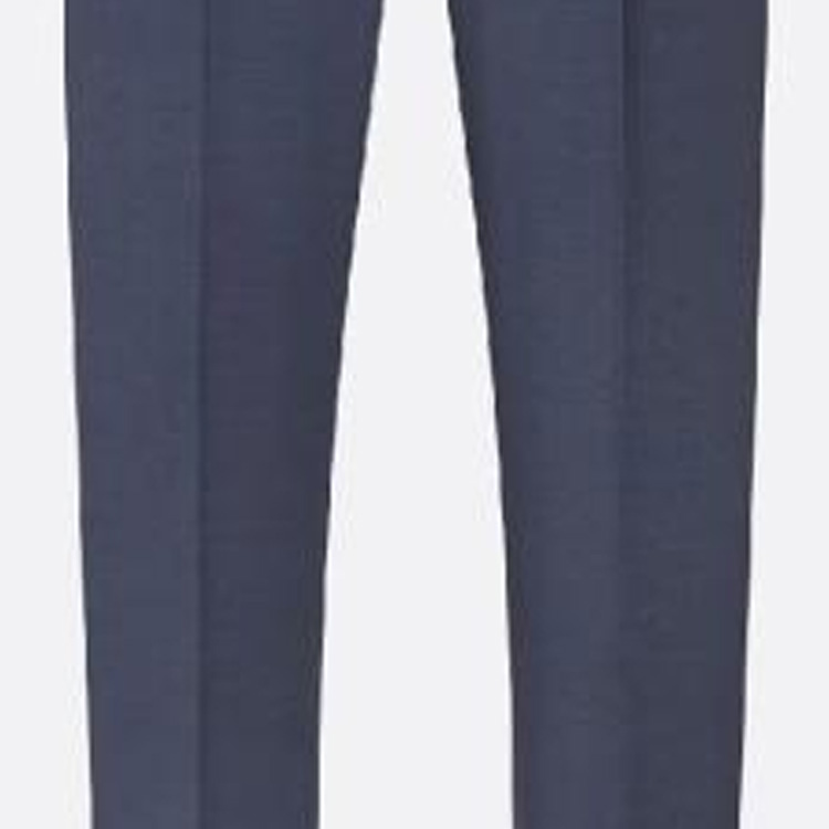 Details for DIOR FW22 純色直筒休閒長褲 - 藍色. 113C112A5887-C520