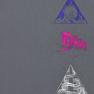 DIOR Graphic Print Loose Fit Crewneck T-Shirt - Grey. 393J696D0817C889 Shop DIOR Graphic Print Loose Fit Crewneck T-Shirt - Grey. 393J696D0817C889