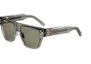 Buy DIOR Gafas de Sol Cuadradas Verdes de Acetato con Patillas Decorativas. CDDMS6FXR55C0