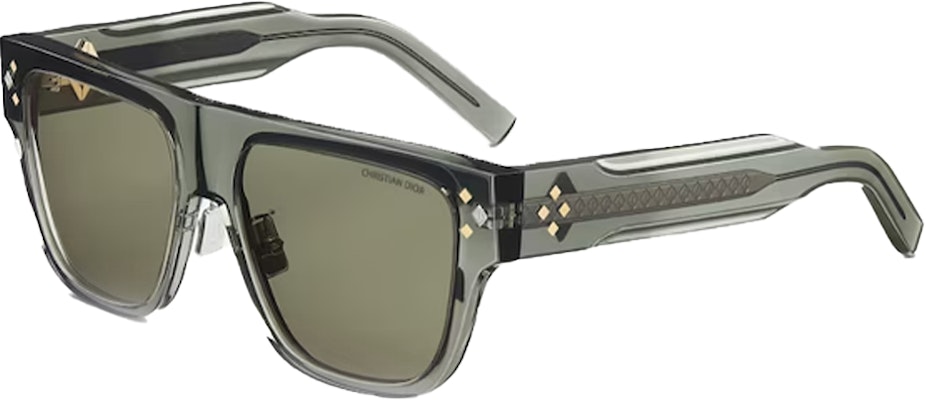 DIOR Gafas de Sol Cuadradas Verdes de Acetato con Patillas Decorativas. CDDMS6FXR55C0 Order DIOR Gafas de Sol Cuadradas Verdes de Acetato con Patillas Decorativas. CDDMS6FXR55C0