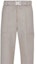 Shop DIOR Grey Casual Pants with Solid Straight Cut and Utility Buckle. 243C111A5641-C120