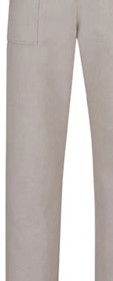 DIOR Grey Casual Pants with Solid Straight Cut and Utility Buckle. 243C111A5641-C120 Sizing DIOR Grey Casual Pants with Solid Straight Cut and Utility Buckle. 243C111A5641-C120