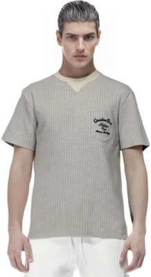 ディオール グレー ロゴプリント クルーネック 半袖 Tシャツ. 213J637A0739-C075 3