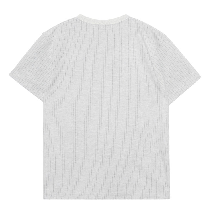 Lookbook ディオール グレー ロゴプリント クルーネック 半袖 Tシャツ. 213J637A0739-C075