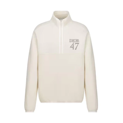 DIOR Half-Zip Pullover Casual Sweatshirt 413J434A0879-C088