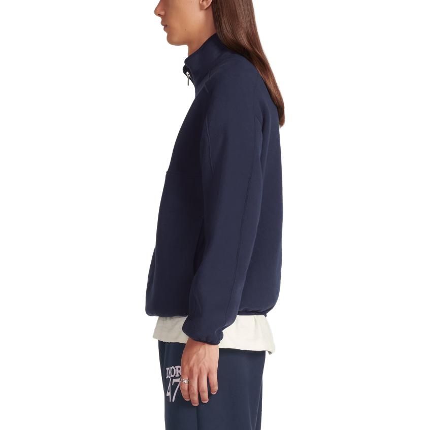 Details for DIOR 半拉鍊休閒運動上衣 413J434A0879-C088