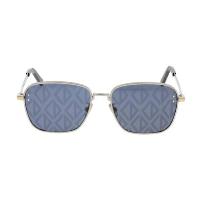 DIOR Irregular Alloy Frame Sunglasses with Mirror Print - Silver. CDDIAMONDS4UF2B4