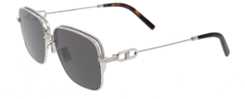 DIOR 銀色不規則太陽眼鏡,鏡腿帶有品牌Logo。 CDLINKN1U Buy DIOR 銀色不規則太陽眼鏡,鏡腿帶有品牌Logo。 CDLINKN1U
