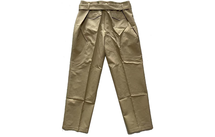 Lookbook DIOR Seluar Cargo Utiliti Khaki Mid-Waist 023C130A4451-C100