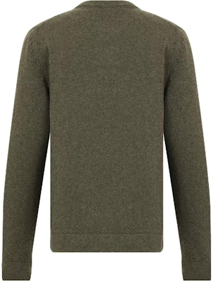 DIOR Logo Embroidered Cashmere Knit Pullover Sweater. 243M645AT474-C680 Cheap DIOR Logo Embroidered Cashmere Knit Pullover Sweater. 243M645AT474-C680