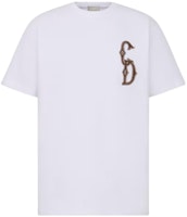 DIOR Logo Print Casual Crewneck Short Sleeve T-Shirt 343J637A0554-C087 DIOR Logo Print Casual Crewneck Short Sleeve T-Shirt 343J637A0554-C087