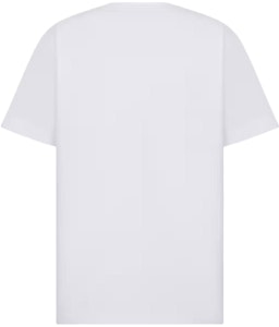DIOR Logo Cetakan Baju T Lengan Pendek Kasual Crewneck 343J637A0554-C087 Cheap DIOR Logo Cetakan Baju T Lengan Pendek Kasual Crewneck 343J637A0554-C087
