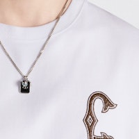 DIOR 經典標誌印花短袖圓領T恤 343J637A0554-C087 1