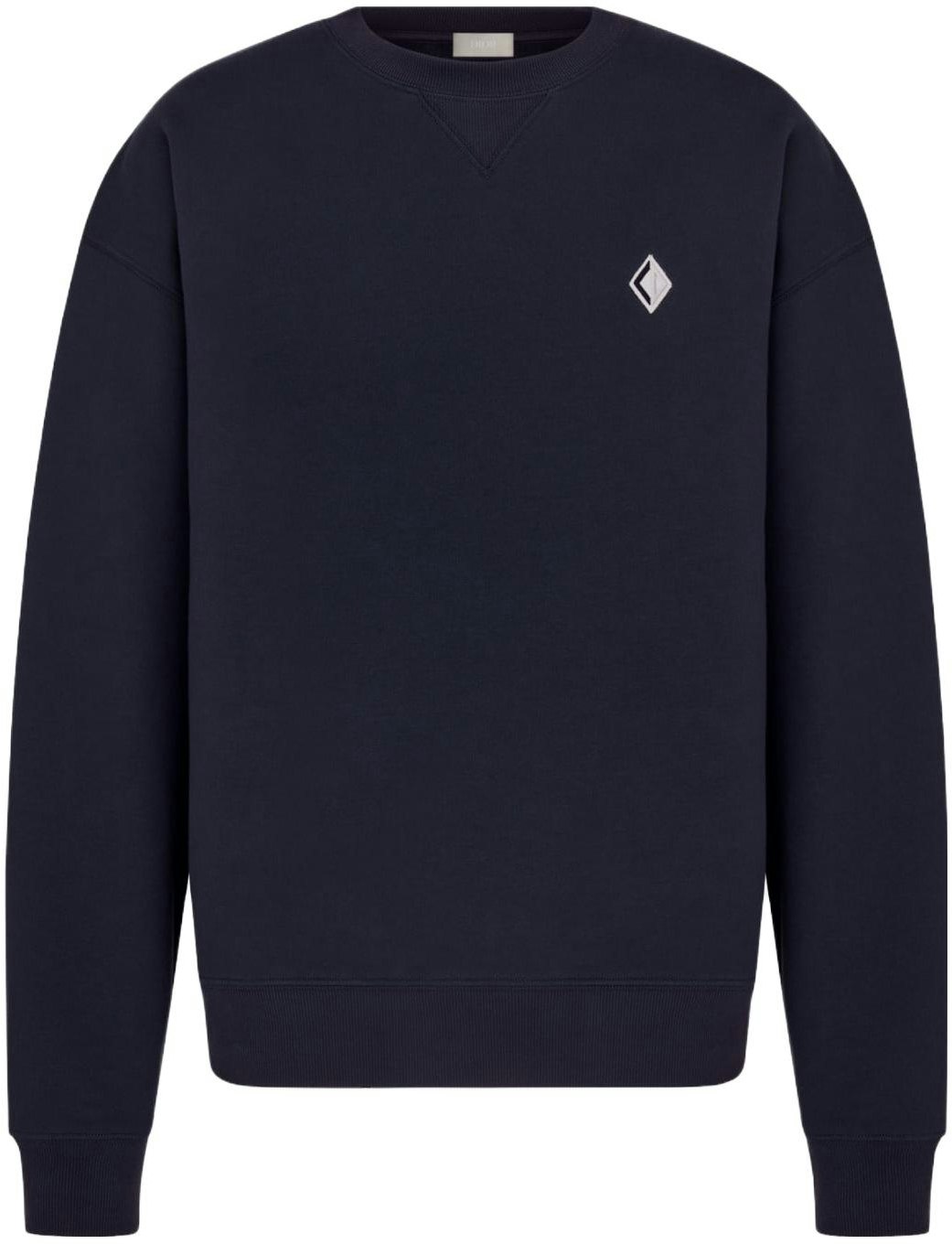 dior-navy-blue-crewneck-sweatshirt-with-solid-color-and-embroidered-logo-393-j674-a0531-c588