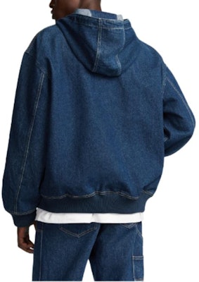 DIOR Navy Blue Solid Letter Print Zip-Up Hoodie Jacket. 443D494A389X-C580 Purchase DIOR Navy Blue Solid Letter Print Zip-Up Hoodie Jacket. 443D494A389X-C580