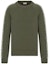 Order Dior Oversized Crewneck Sweater Rajut Hijau Army 113M638AT187-C686