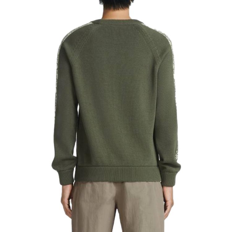 Purchase Dior Oversized Crewneck Sweater Rajut Hijau Army 113M638AT187-C686