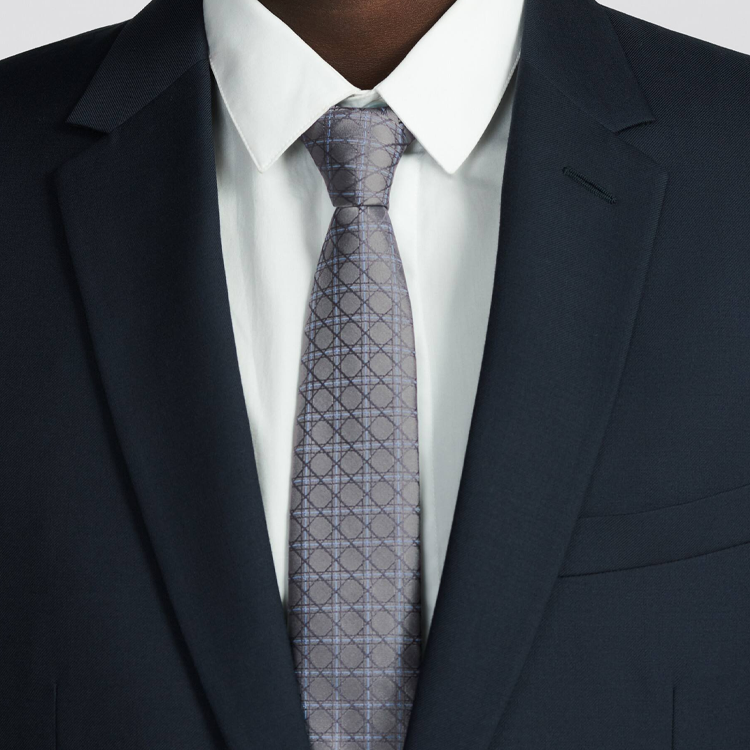 Lookbook DIOR Corak Jacquard Rekaan Cannage Sneakers 31C1047B0771-C885