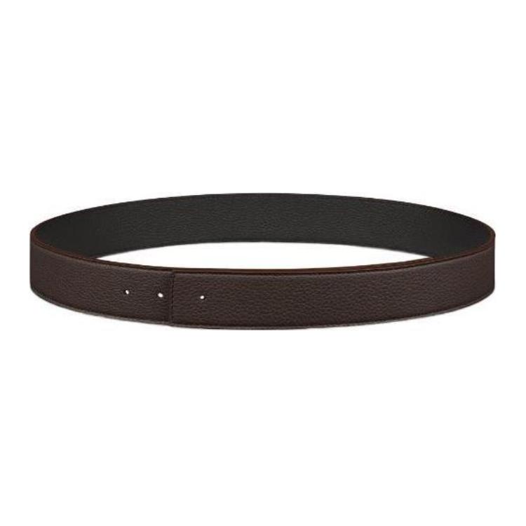 DIOR  Reversible Calfskin Leather Belt Black 3.5CM 4800ZZTAM