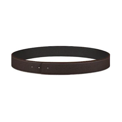 DIOR Reversible Calfskin Leather Belt Black 3.5CM 4800ZZTAM