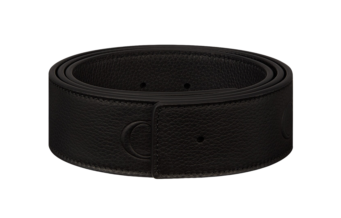 Shop DIOR リバーシブルグレインレザーベルト, 幅4cm 4804ZZSHN-H00N