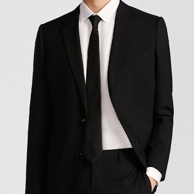 DIOR Silk Tie with CD Diamond Pattern - Black. 39C1047B0863-C889 Shop DIOR Silk Tie with CD Diamond Pattern - Black. 39C1047B0863-C889