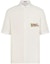 Buy Dior Solid Color Logo Polo Shirt - Off White 393C532E7017-C020
