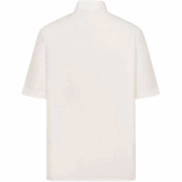 Lookbook Dior  Solid Color Logo Polo Shirt - Off White 393C532E7017-C020
