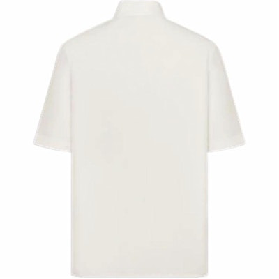 Dior Solid Color Logo Polo Shirt - Off White 393C532E7017-C020 Lookbook Dior Solid Color Logo Polo Shirt - Off White 393C532E7017-C020